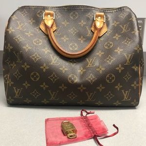 Authentic LV Speedy 30